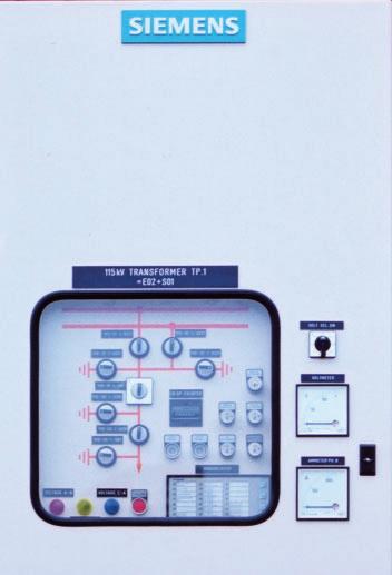 Control and monitoring consistent and flexible control and protection Proven switchgear control All the elements required for control and monitoring are accommodated in a decentralized arrangement in