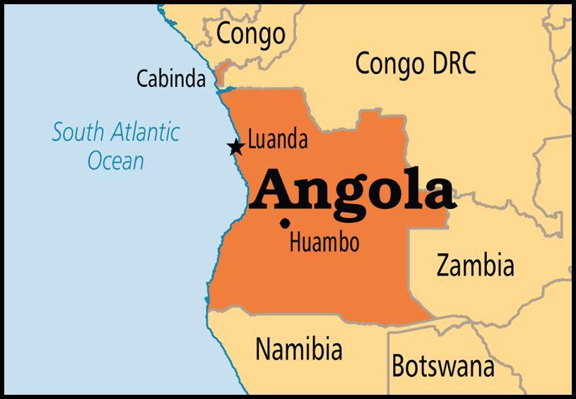 Angola: Steady development BP, Marathon, Eni, Total, Statoil actively exploring prospects BP started Plutao