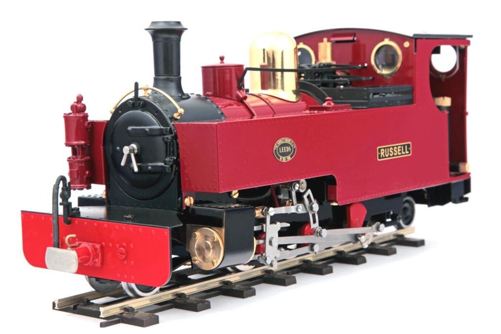Russell Classic Series Russell is based on the well known 2-6-2 tank locomotive still running today on the Welsh Highland Railway in North Wales. Built by The Hunslet Engine Co. Ltd.