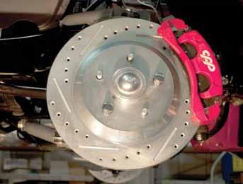 ) Install the new brake hoses on the calipers with the new crush washers and new