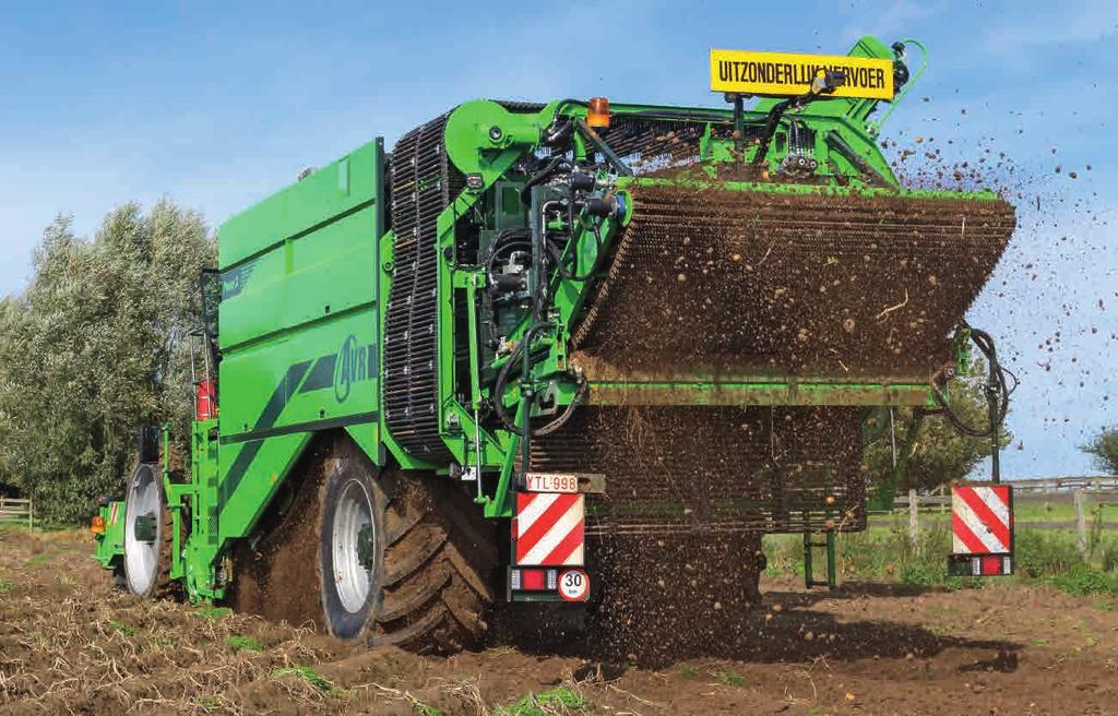 Minimum soil pressure The new Puma 3 is a robust machine that nevertheless remains reasonably lightweight with its 23,500 kg.