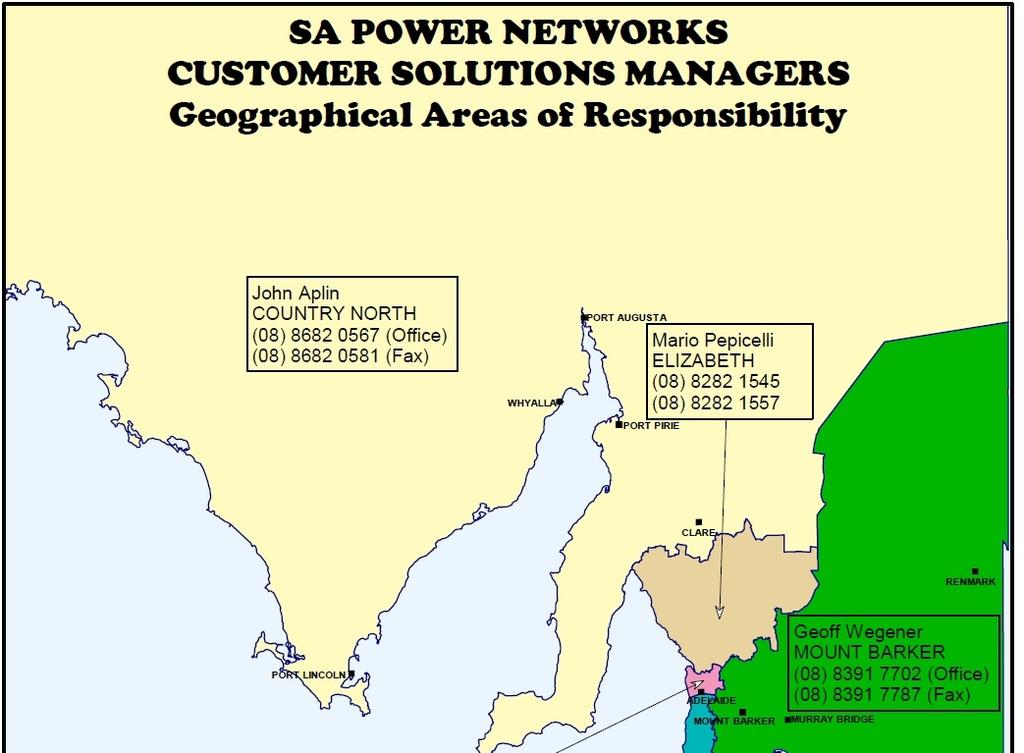Figure 2: SA Power Networks