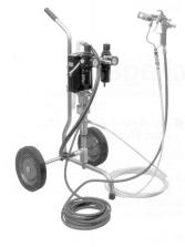 Pump Packages (cont ) Vecter Spray Finishing Outfit 28:1 Air Assisted Airless Outfits - 2800 PSI Infinity Pump on Cart & Infinity Pump with Wall Bracket Outfit Features 5-year pump warranty on all