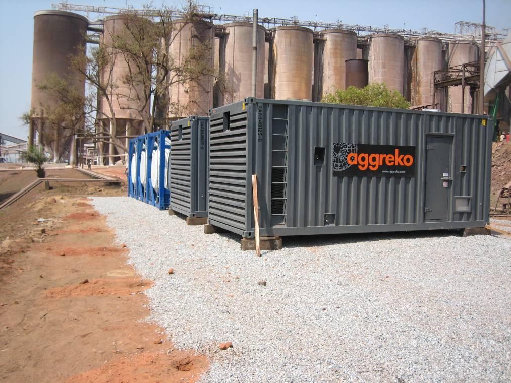 explosion of the existing boiler Solution - Aggreko provided and installed,
