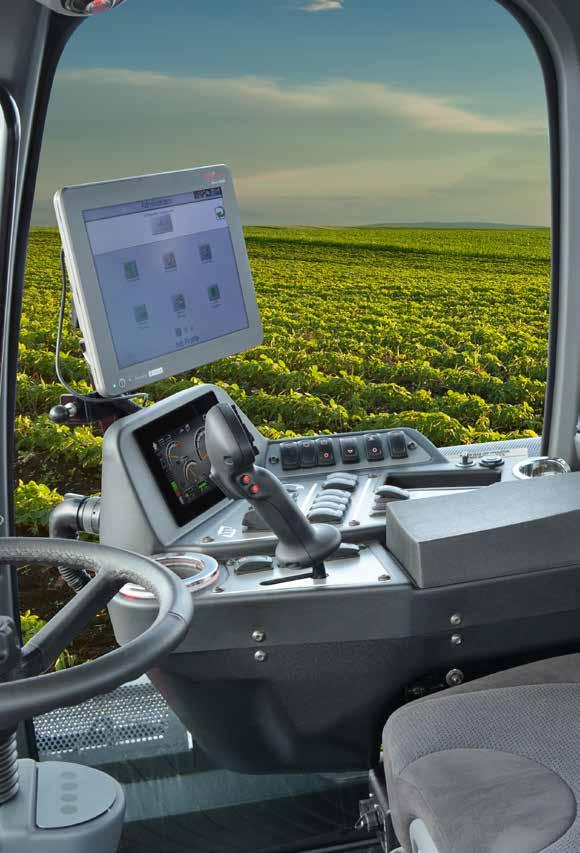 SIT BACK, RELAX, TAKE CHARGE You will feel right at home in the Miller Condor GC cab.