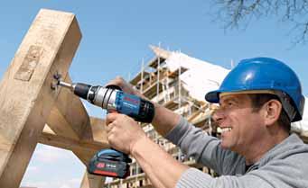 16 14.4 Volt and 18 Volt Heavy Duty NEW! Cordless Drill/Driver GSR 14.4 VE-2-LI The extremely robust 14.