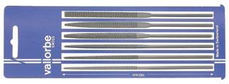 R2710 L2442 Set of 6 needle files, in pouch 0 2 L = mm L2442-0