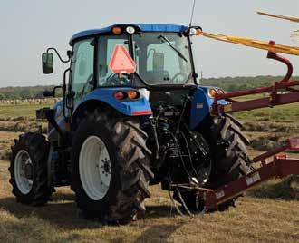 2WD front axle Equip your T4 tractor with the optional 2WD heavy-duty front axle to create your ultimate haymaking farmhand.