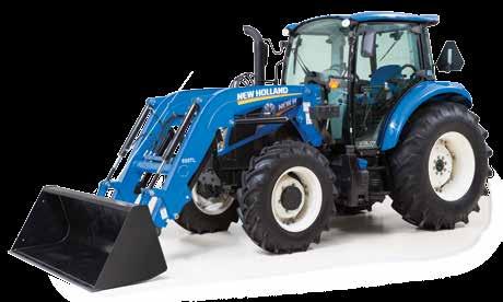 17 The perfect pair Equip your T4 tractor from the factory with either a 655TL or 665TL front loader.