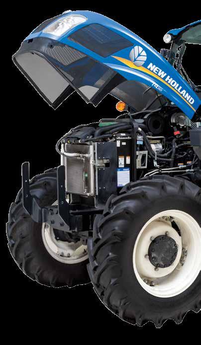 To give you further peace of mind, New Holland s engine development partner, FPT Industrial, is the only company which has completely eliminated Diesel Particulate Filters (DPF) from all of its Tier