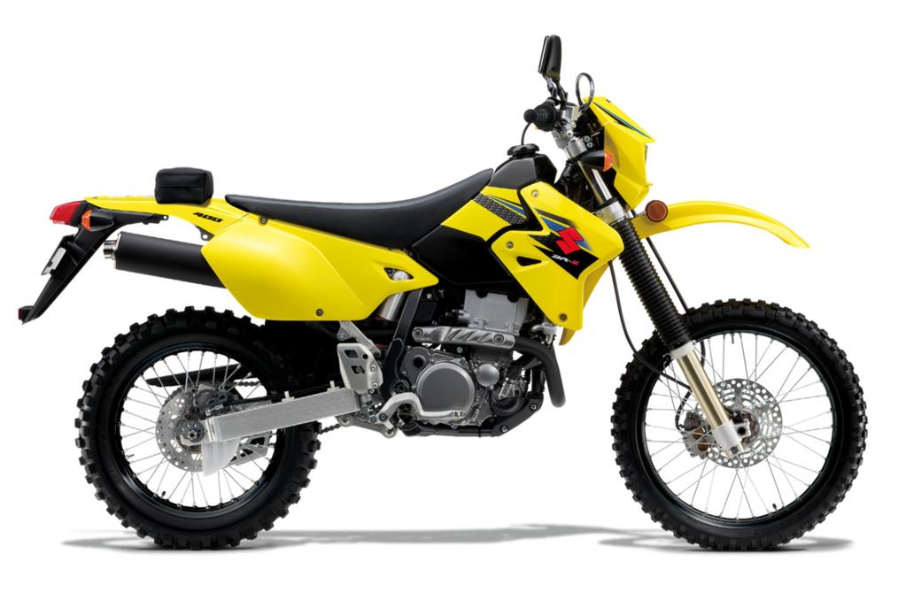CHAMPION YELLOW NO. 2 DR-Z400E Originally introduced in 1999 and becoming an Aussie bush icon with over 18,000 sold the DR-Z400E is a bike unlike any other currently available.