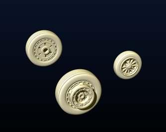 F-86K Sabre Dog Wheels for Special Hobby