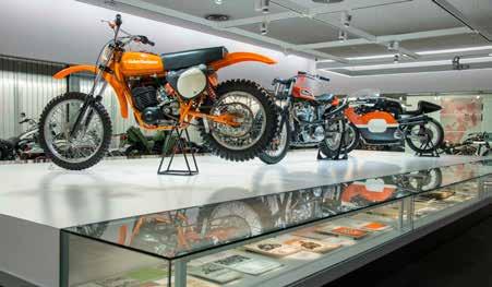 REQUIREMENT 8 Visit the Design Lab on the lower level of the museum, and watch the videos under the banner Harley-Davidson Wins Again to learn about the variety of racing events.