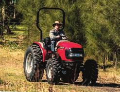 4-cylinder engine and 1,385kg dry weight, the Farmall 35B takes lifestyle farming to a