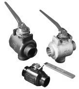 SERIES 7500 - GRUVLOK BALL-VALVES The Series 7500 grooved-end ball valve line consists of a 2" to 6" standard port, two piece design, and is available in several configurations to address a broad