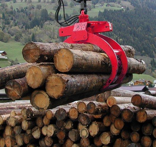 TIMER GR T30H The timber grab T30H is perfect for handling and sorting logs and plywood, manoeuvres that can present tough challenges.