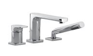 SoHo 2.0 Brassware options Code Price SoHo 2.0 Brassware options Code Price SoHo 2.0 Chrome three hole deck mounted bath mixer, spout and pull out handshower and hose 27.