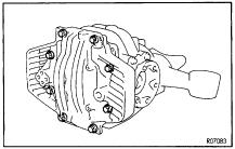 Maximum runout: 0.08 mm (0.0031 in.) If the runout is greater than the maximum, replace the drive pinion and/or ring gear. 2.