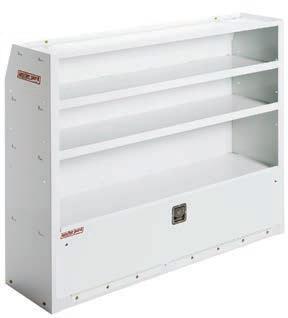 EZ-CUBE WELDED SHELVING Heavy-duty van storage, made easy. Our fully arc-welded WEATHER GUARD EZ-Cube Shelving is pre-assembled and ready to install.