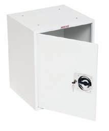 1 1 3 5 4 3 Locking Storage & CATV Cabinets MODEL SHELVES HEIGHT WIDTH DEPTH WEIGHT 1 900-3-01 N/A " 18"