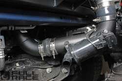 12. BOV Configuration a OEM ebov: Mount charge pipe in vehicle and install E-BOV as shown below.