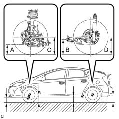 ADJUSTMENT If the wheel alignment has been adjusted, and if suspension or underbody components have been removed/installed or replaced, be sure to perform the following initialization procedure in