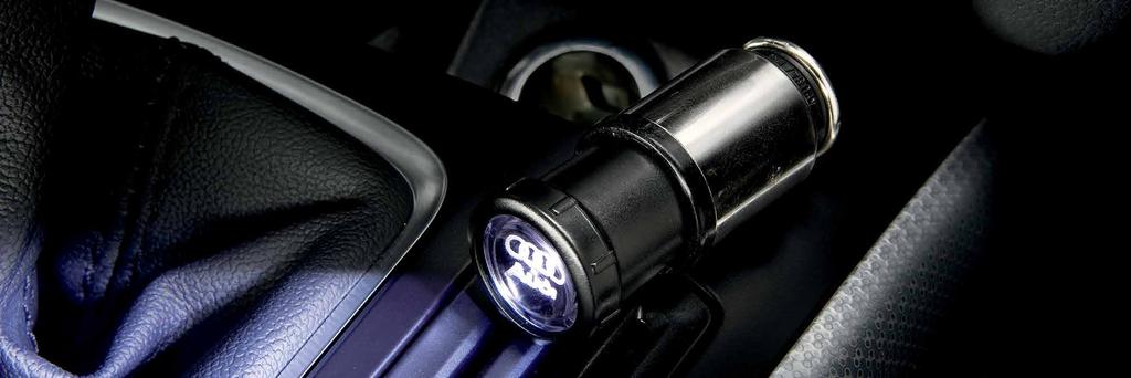 1. Mini flashlight For your convenience, this bright LED flashlight recharges in a 12-volt outlet.