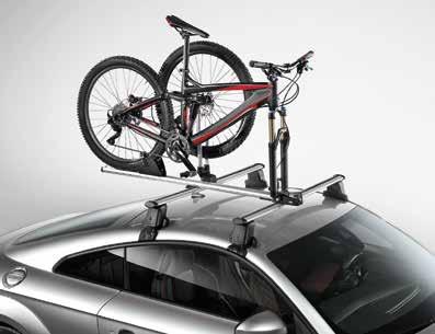 TravelSpace Transport Fork-mount bike rack 1 Pursuing your favorite pastime just got easier.