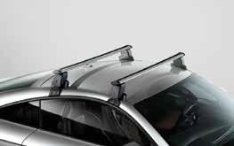 TravelSpace Transport Base carrier bars 1 Attached to strong side brackets, these are the foundation of the Audi