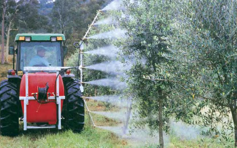 Orchard & Vineyard Booms OLIVE BOOM The Silvan Olive boom is ideal for small or new orchards and can be adapted to young or mature trees.