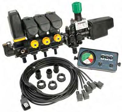Features in-cab control box with proportional pressure compensating valve.
