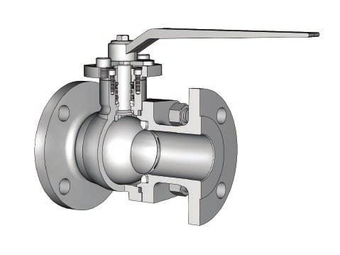 Flanged Ball Valves 2Piece Body Cast Floating Ball Valve 21 20 19 18 17 16 15 14 13 12 Features : 1/2 ~ 10 Class : 150 ~ 300 Two Pieces Cast Steel Body 11 10 9 8 2 4 5 7 Specifications Floating Ball,