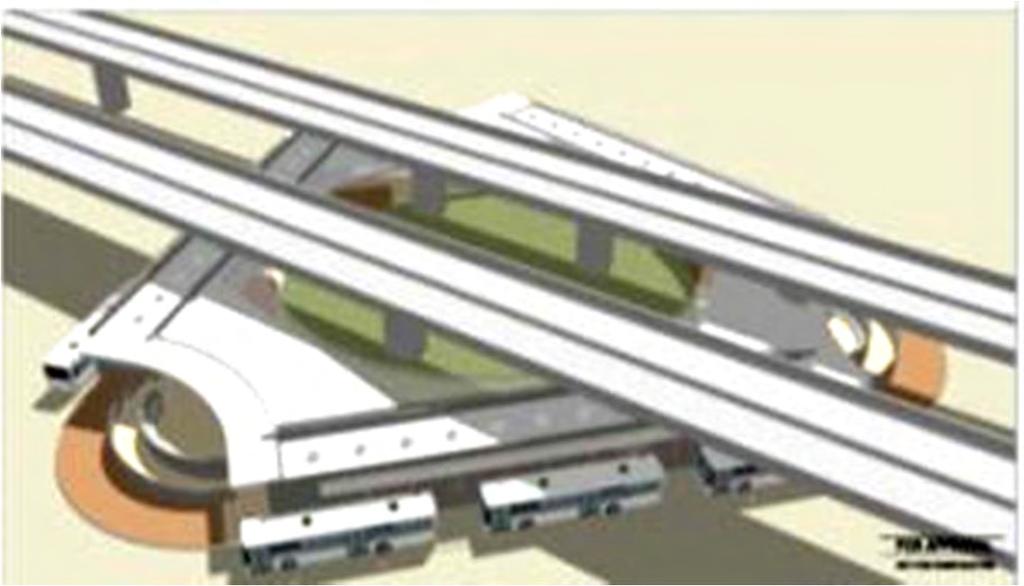Workshop and Depot 2. BRT to BRT Interchange facility 3.