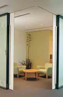 6 SOLTAIRE low headroom 2 straight sliding top hung systems For timber top hung sliding doors. Max 2kg.