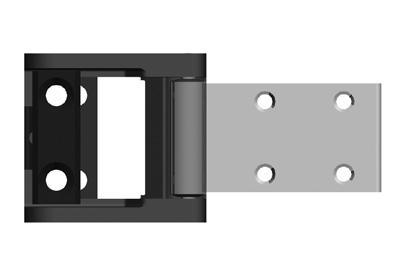 See opposite page for available outside trim and device functions. 33A/35A fits door stiles as narrow as 1 3 /4 (44mm). Newly designed device has a one piece center case cover.