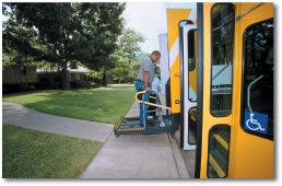 The operator cannot carry any packages to the door. Packages should weigh no more than 20 pounds each. ARE VISITORS ABLE TO USE PARATRANSIT SERVICES?