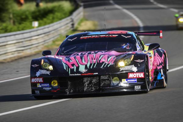LARBRE COMPETITION SHINES ON AND OFF TRACK AHEAD OF LE MANS 24 HOURS #50 Human Corvette C7.R clocks second fastest time and 78 laps on official Test Day Larbre Competition s #50 Corvette C7.