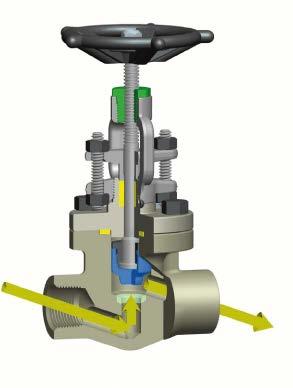 Globe Valve Globe and angle valves are suitable for throttling as well as shutoff.