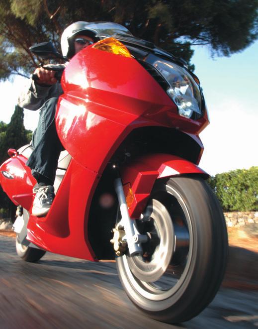 In Europe and especially in Italy - the most relevant motorcycle/scooter market - solving the congestion and emission challenge is of para-mount importance.