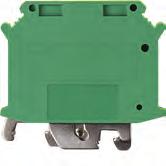 terminals 8WH N-conductor isolating terminals /8 Terminal blocks up to 6 mm² and connection of an N-busbar 10 mm mm 8WH