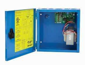 4603 4605 PS-1 Power Supply one amp linear power supply with integrated battery backup circuitry for electric strikes, maglocks and other access control devices.