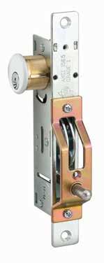 Similar to the MS1847 Deadlock/Deadlatch, the 5017 provides the strength and deeper backset required to secure wood framed sliding doors.