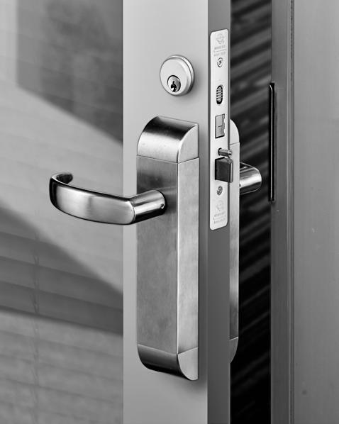 GRADE 2 EB292 SLIDING 4431 4430 4430, 4431 Flush Locksets (including deadlock) ABS plastic similar in function and size to 4189/4190, these feature escutcheons