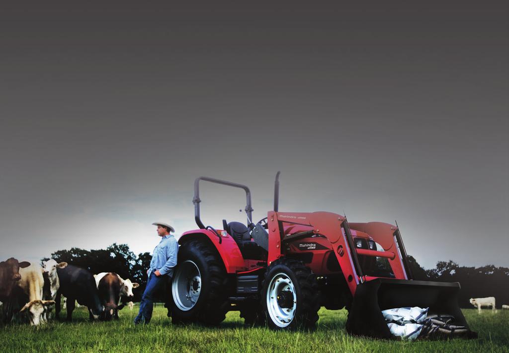 HEAVY-DUTY PERFORMANCE AND POWER - mpower Series Introducing a new standard of high horsepower tractors with Mahindra Common Rail Diesel (mcrd ) Fuel Injection Engines.