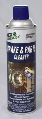 Aerosol 733-20ND 20 oz/20 oz 12 Brake & Parts Cleaner - Nonchlorinated This highly active solvent blend provides