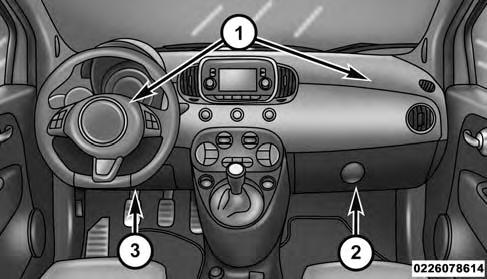36 THINGS TO KNOW BEFORE STARTING YOUR VEHICLE Front Air Bags This vehicle has front air bags and lap/shoulder belts for both the driver and front passenger.