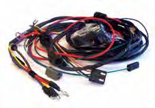 WIRING HARNESS Wiring Harnesses When you are looking to restore your electrical system, look no further than Ground Up!