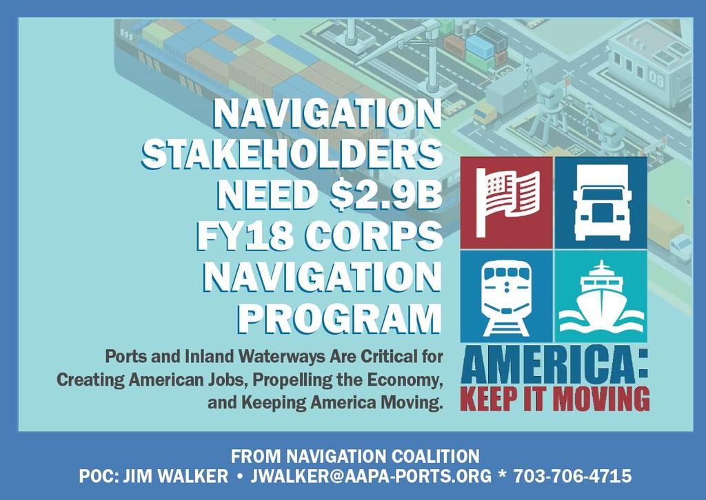 Corps Navigation Funding Advocacy 9 Regional