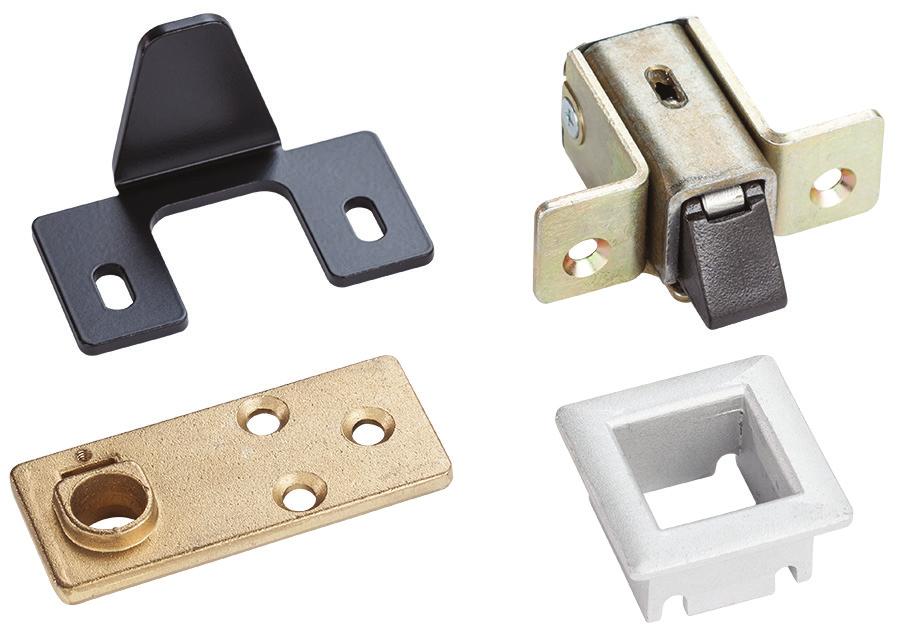 237 Two point latch Series 237 Two point latch Series 237 Two point latch assembly is ideal for spaces where occupancy does not require panic or fire exit hardware.