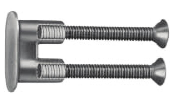 If screws are required refer to chart on page 7 and order screws by description as a separate item.